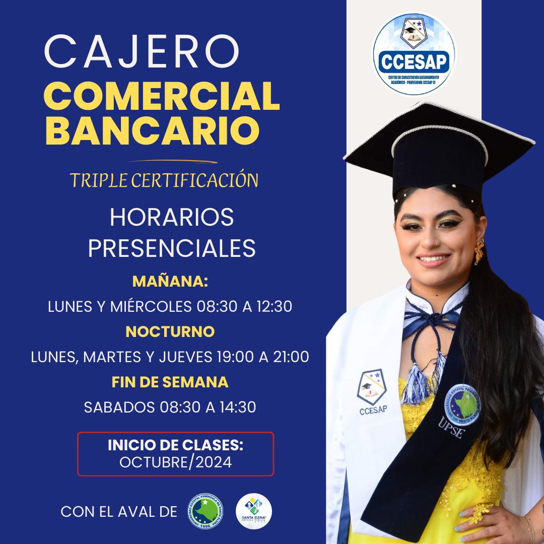 Cajero Comercial Bancario